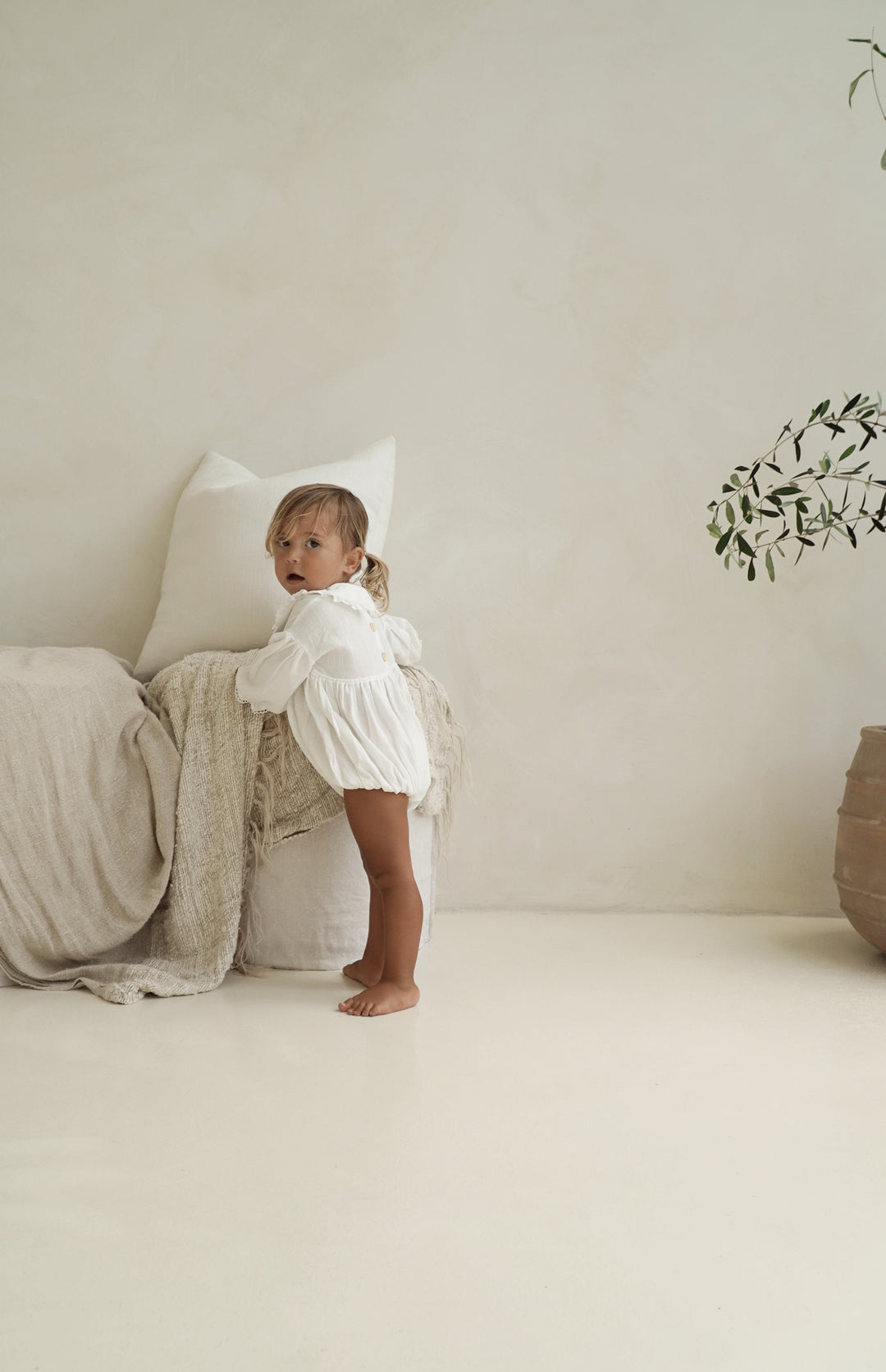 VERA ROMPER - WHITE