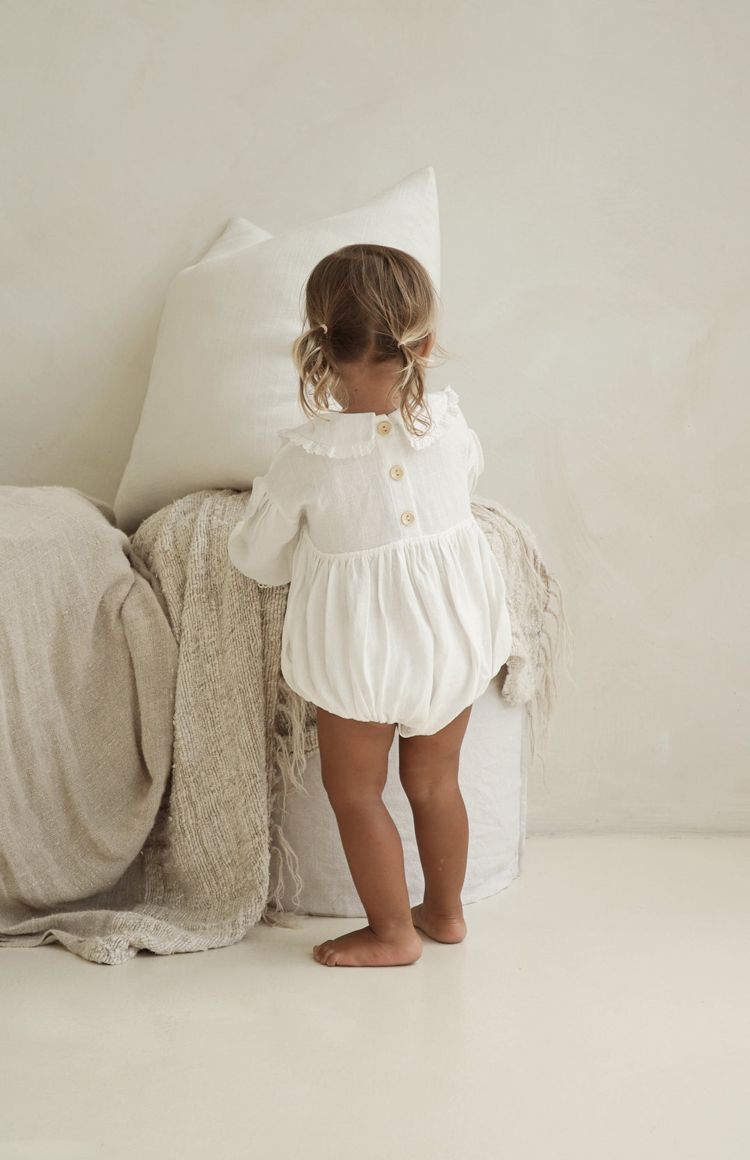 VERA ROMPER - WHITE
