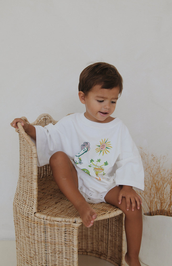 MEDITESSA T SHIRT ROMPER