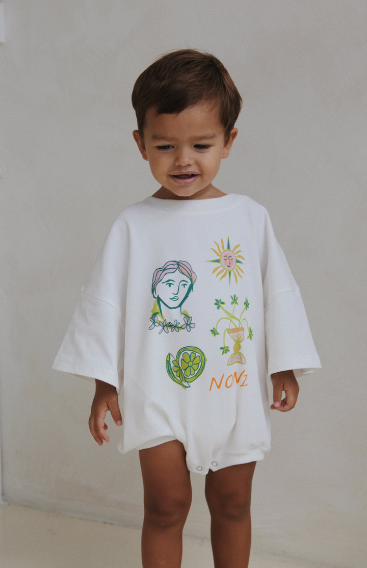MEDITESSA T SHIRT ROMPER