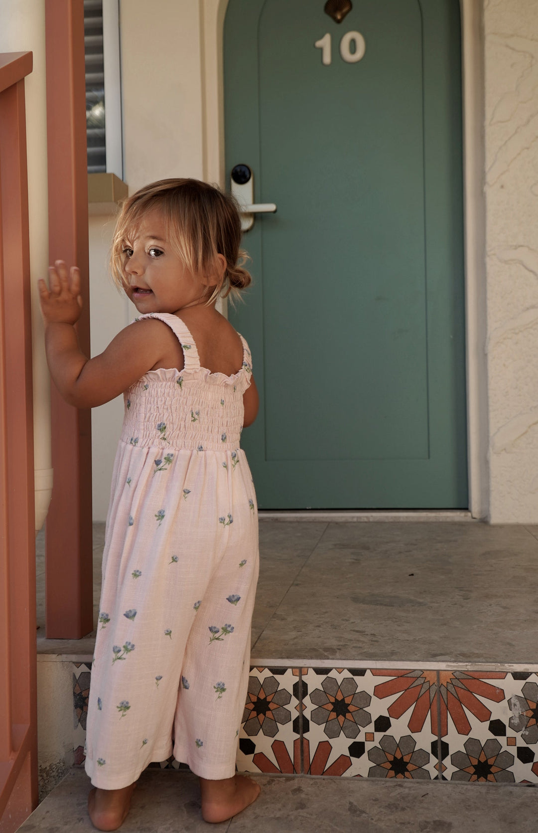 LOTTIE JUMPSUIT - BELLE FLEUR BLUSH