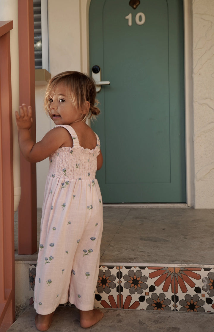LOTTIE JUMPSUIT - BELLE FLEUR BLUSH