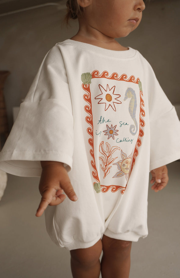 BEACHCOMBER T SHIRT ROMPER