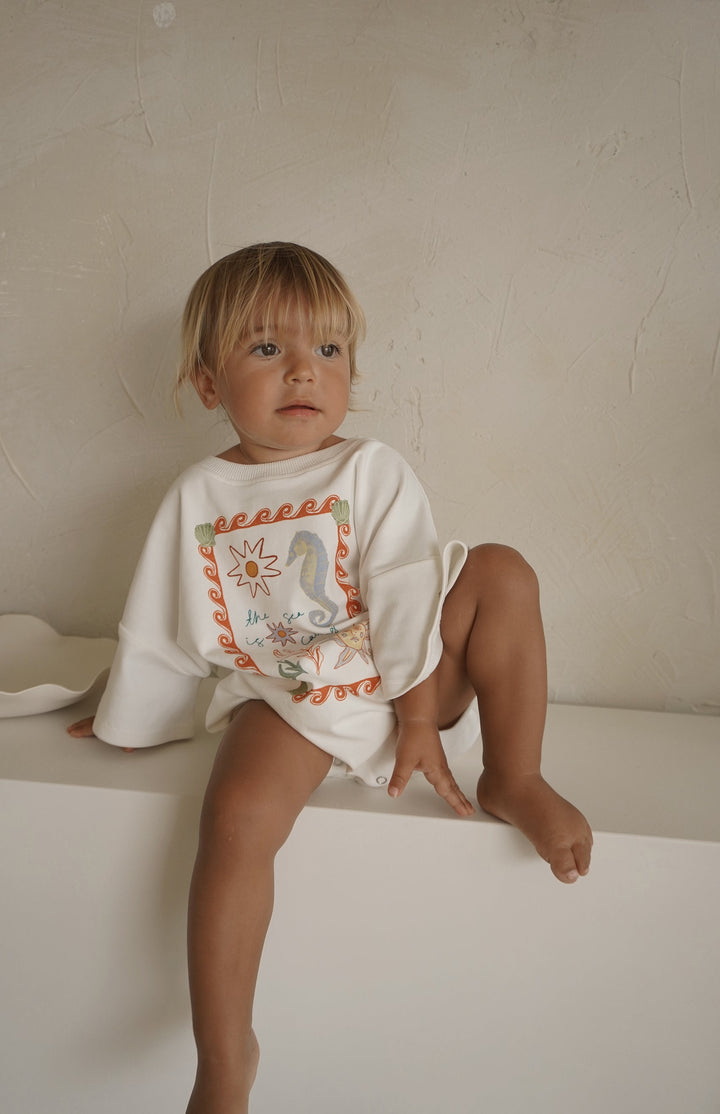 BEACHCOMBER T SHIRT ROMPER