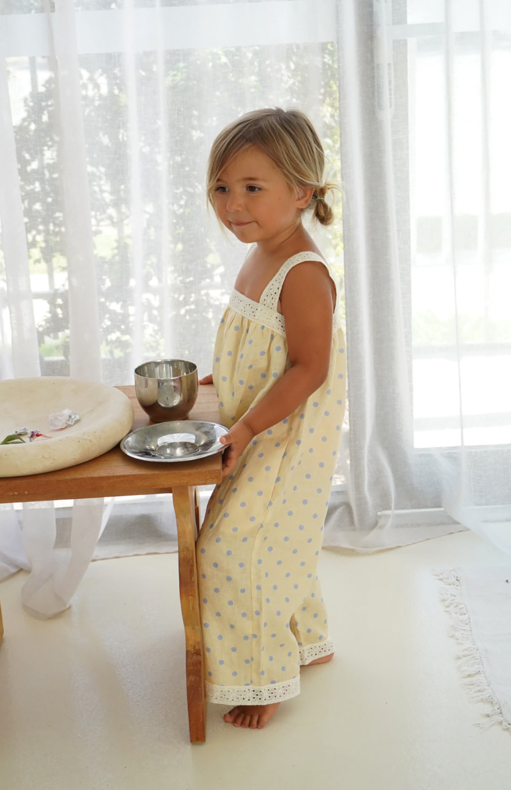 SASKIA JUMPSUIT - LIMON BLEU