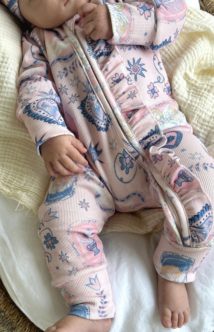 AMORETTE PINK GROWSUIT