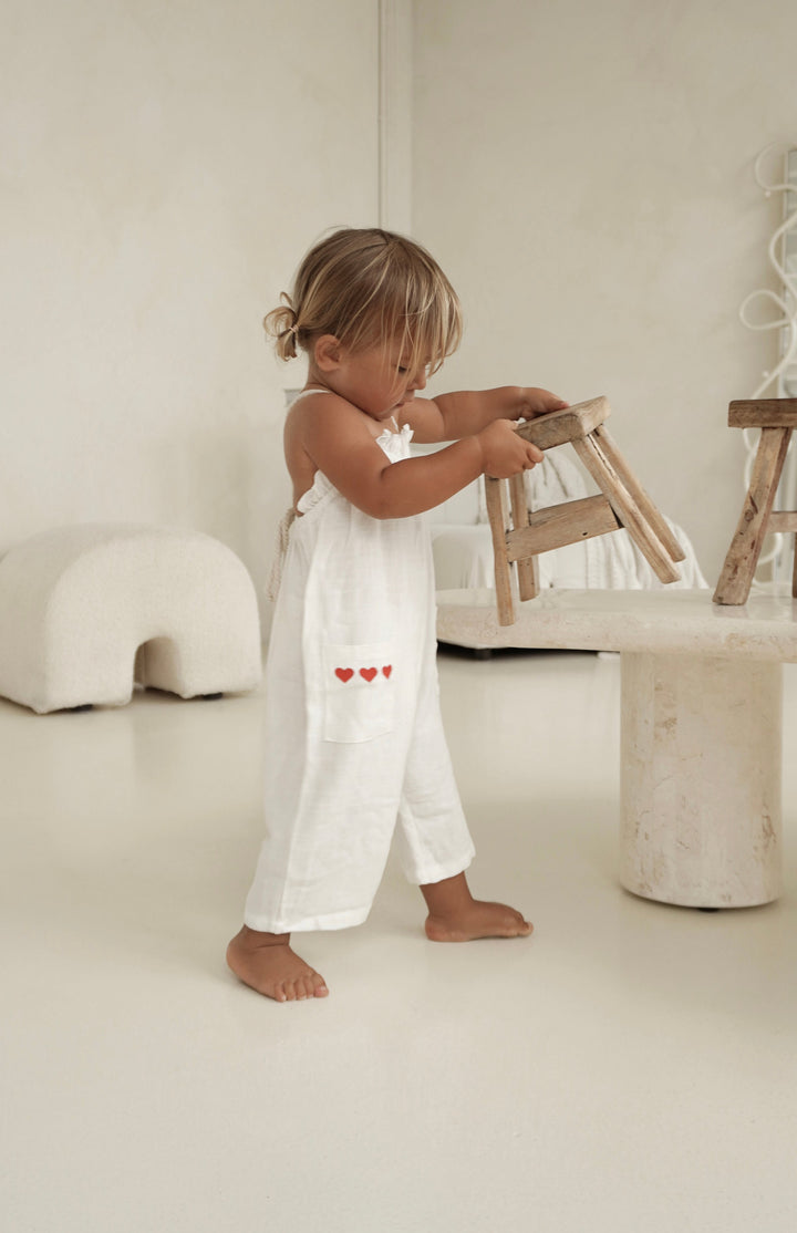LOVE HEART ROPE JUMPSUIT