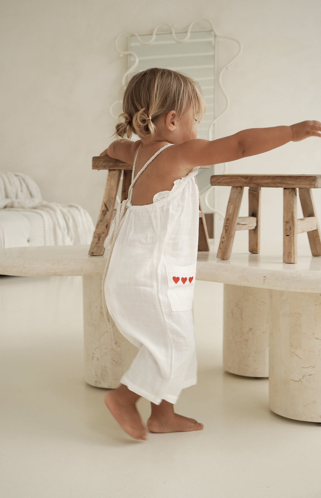 LOVE HEART ROPE JUMPSUIT