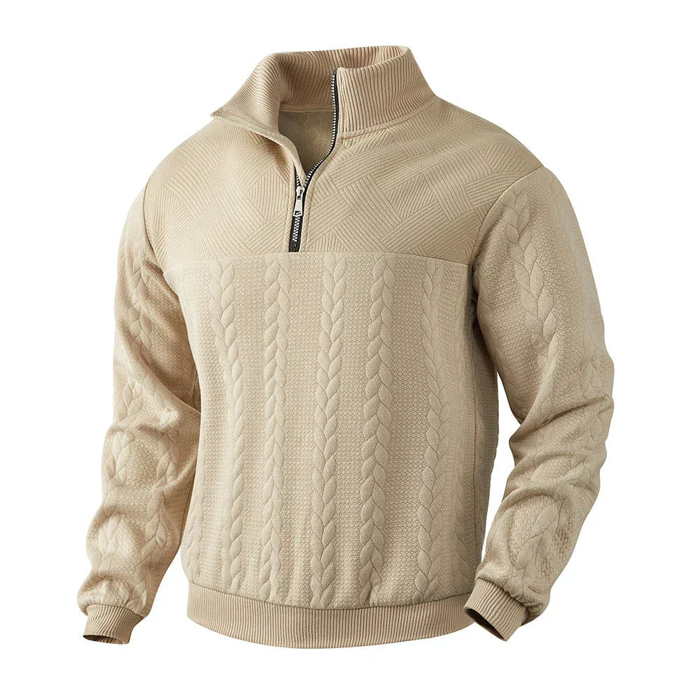 HENRY | PREMIUM QUARTER ZIP SWEATSHIRT