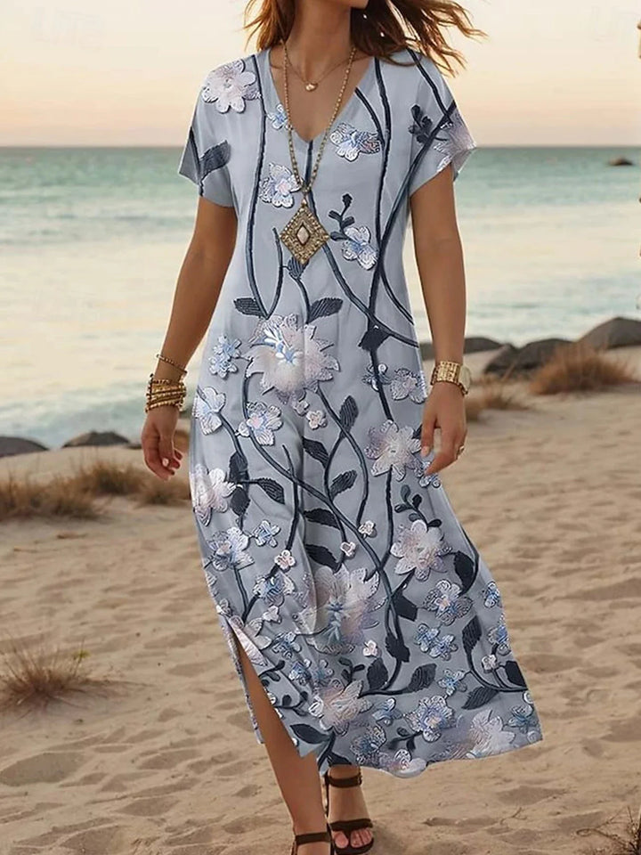 Solene | Colourful Bohemian Dress
