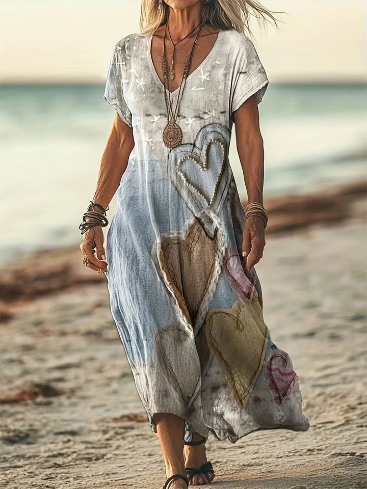 Solene | Colourful Bohemian Dress