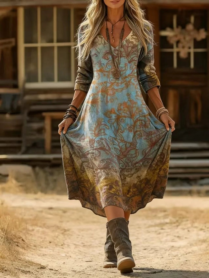 Galeana | Vintage Bohemian Dress