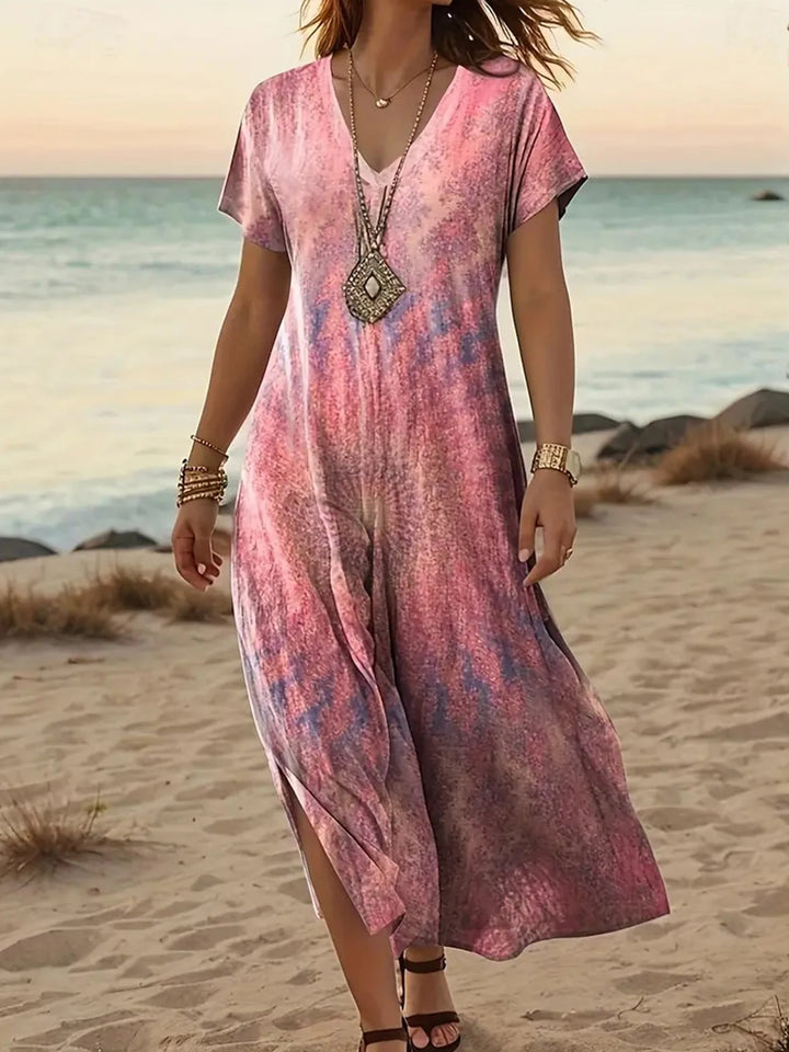 Solene | Colourful Bohemian Dress