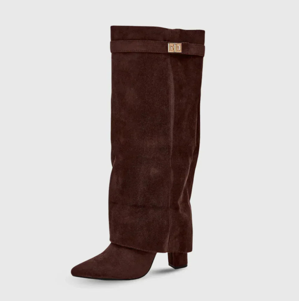 SUEDORA™ | HIGH SUEDE BOOTS