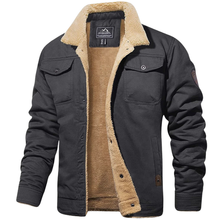 CASEY | FLEECE BOMBER JACKET