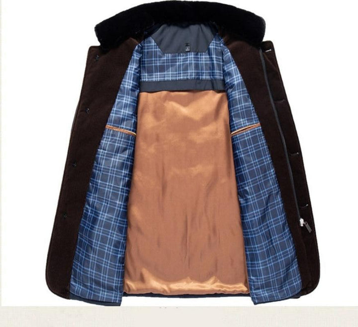 SOLOMON | MEN'S STAND COLLAR WINTER JACKET