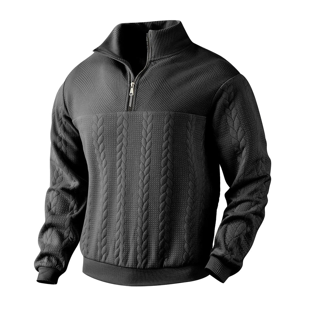 HENRY | PREMIUM QUARTER ZIP SWEATSHIRT