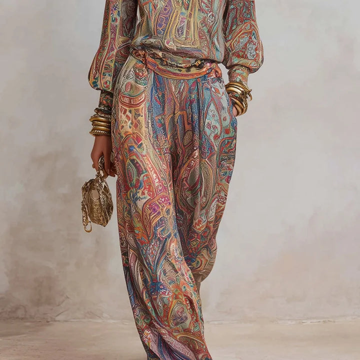 Sienna | Boho Women’s Relaxed Fit Two-Piece Set