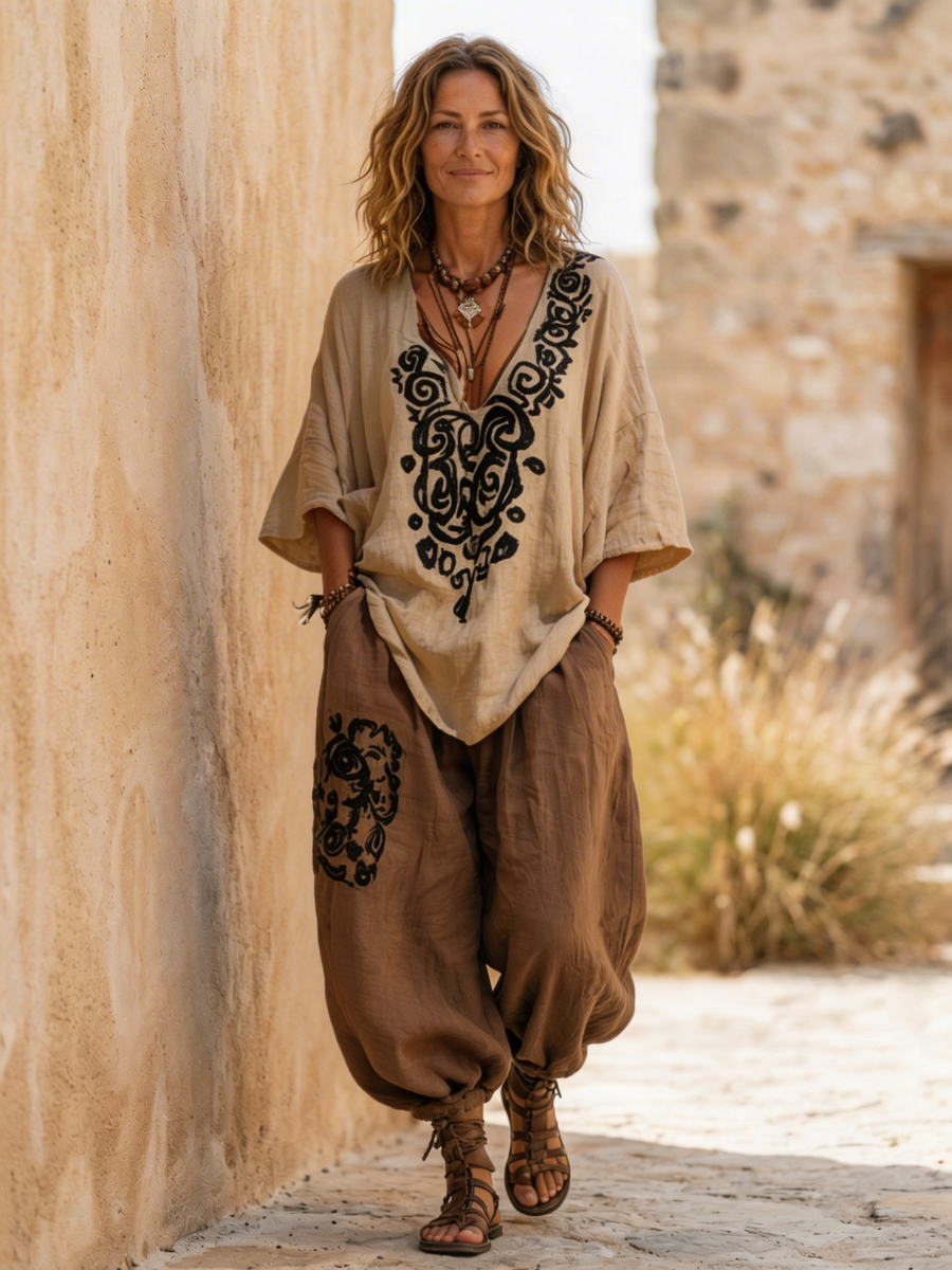 Cressida | Bohemian Three-Piece Set