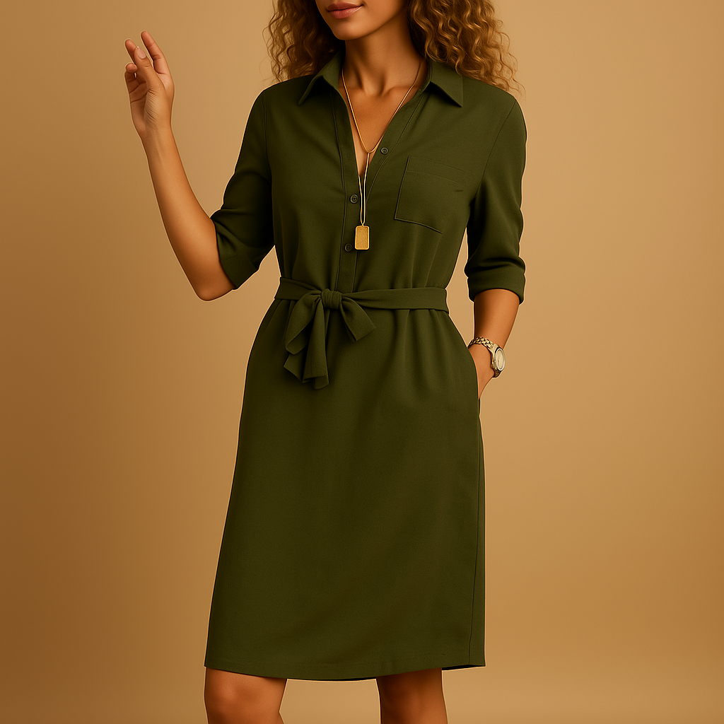 Midi Casual Dress – Flattering Everyday Wear
