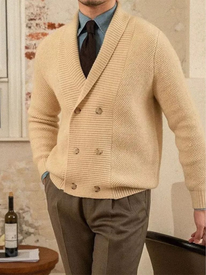 Elegant British Cardigan Sweater