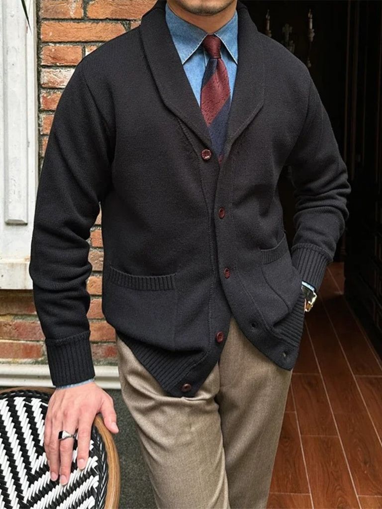 British Cardigan Sweater