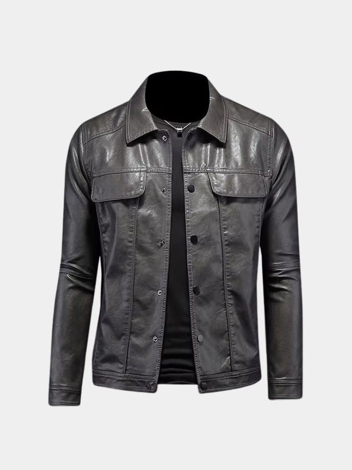 Leather Jacket Bronze Rebel