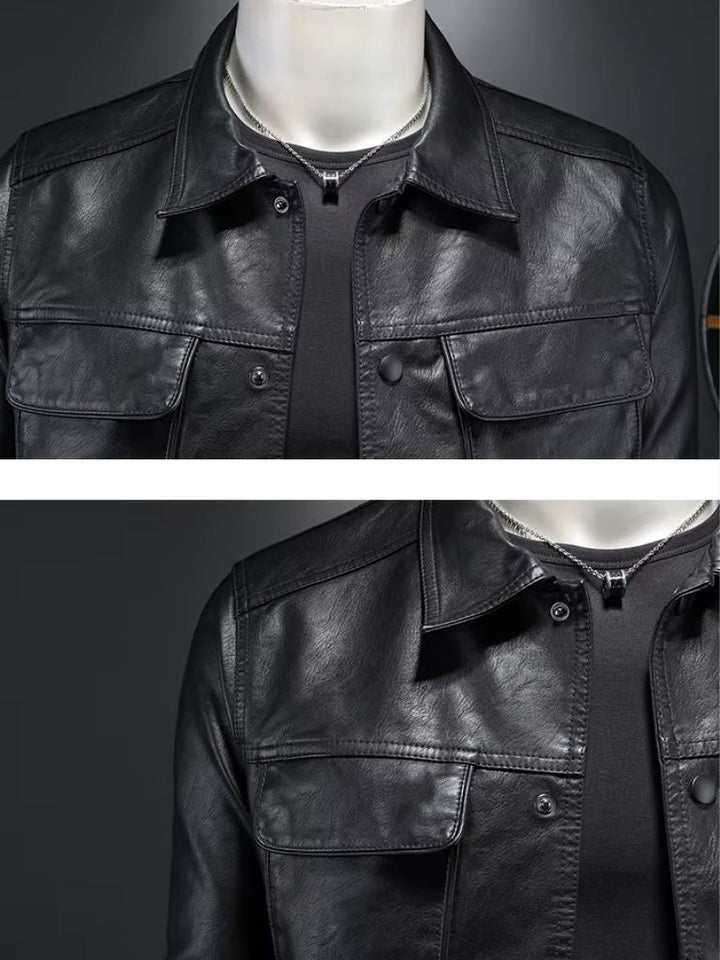 Leather Jacket Bronze Rebel
