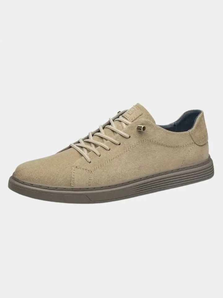 Brown Suede Leather Shoes