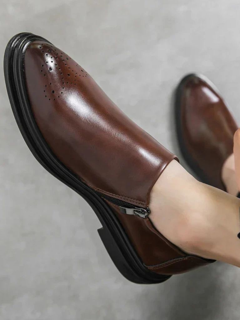 Brun Prestige Leather Loafers