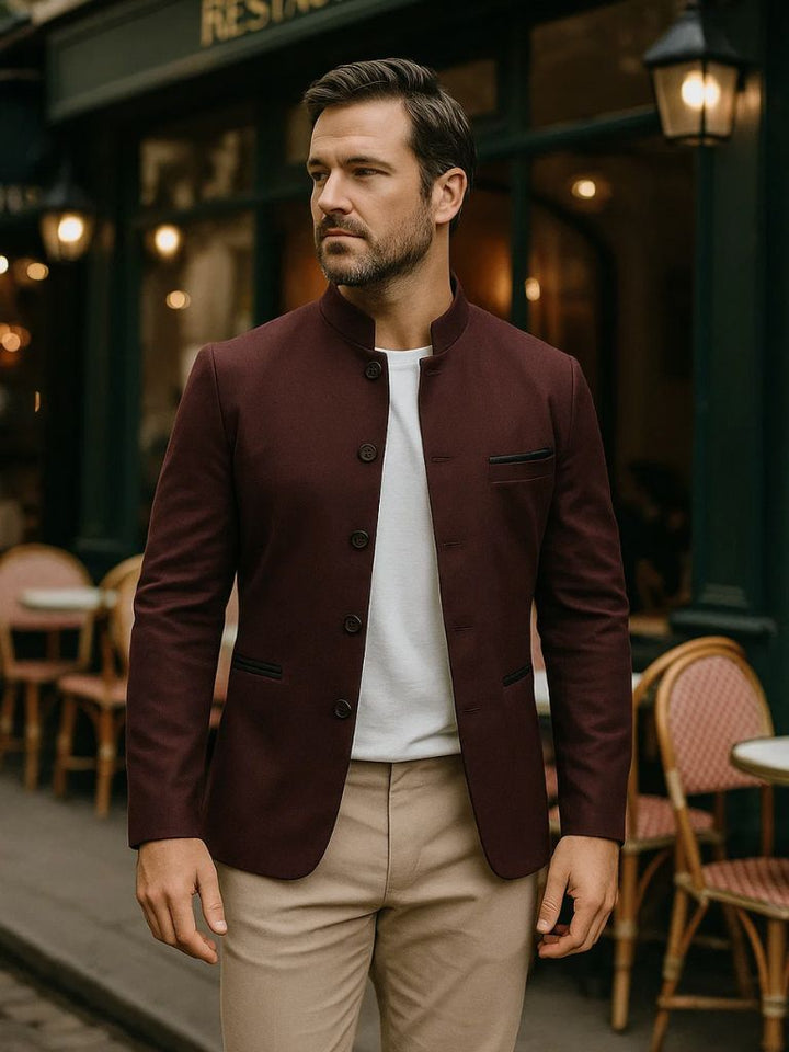 Elegant Collar Jacket