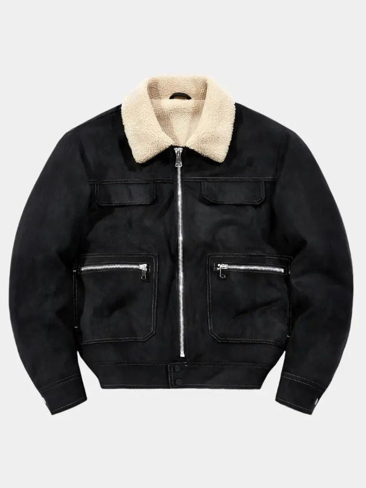 Fleece Suede Jacket