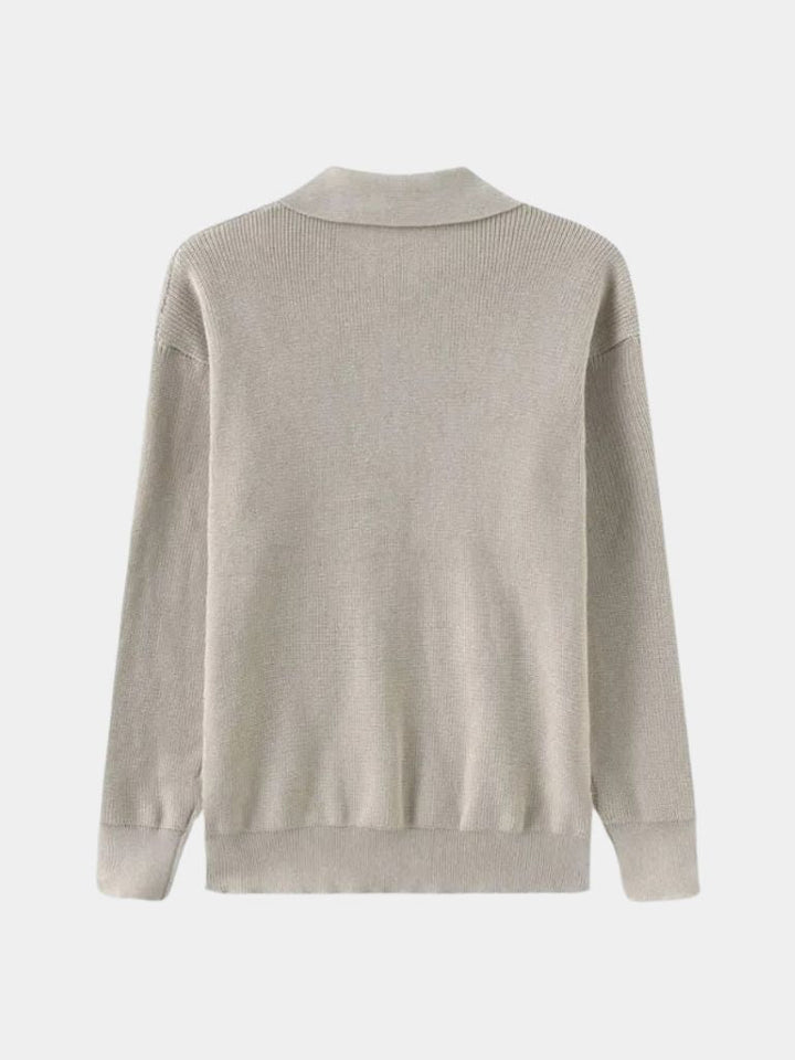 Basic Half-Zip Sweater