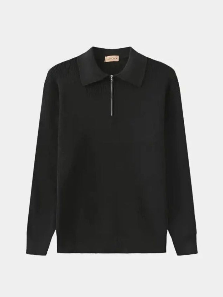 Basic Half-Zip Sweater