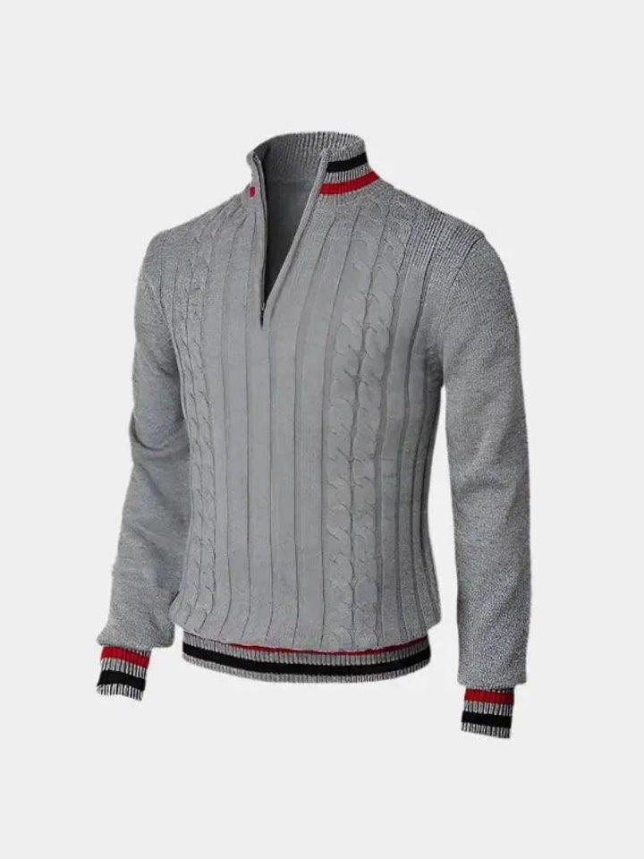 Zip Neck Jumper