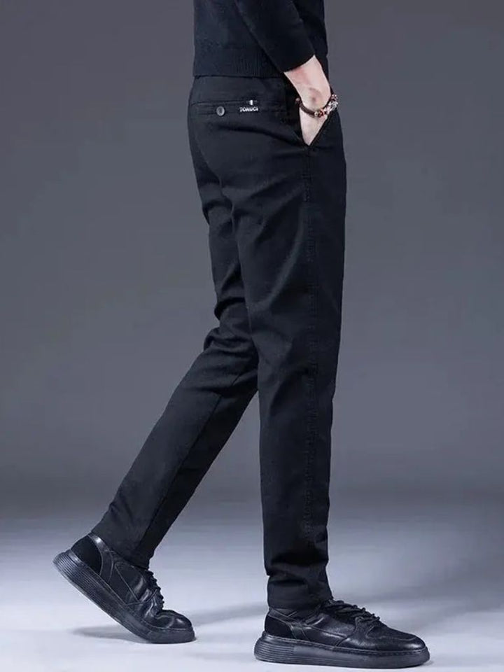 Essential Stretch Straight Trousers
