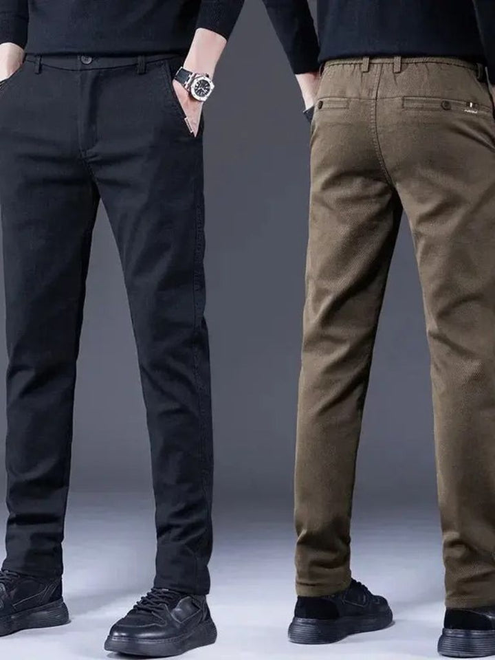 Essential Stretch Straight Trousers