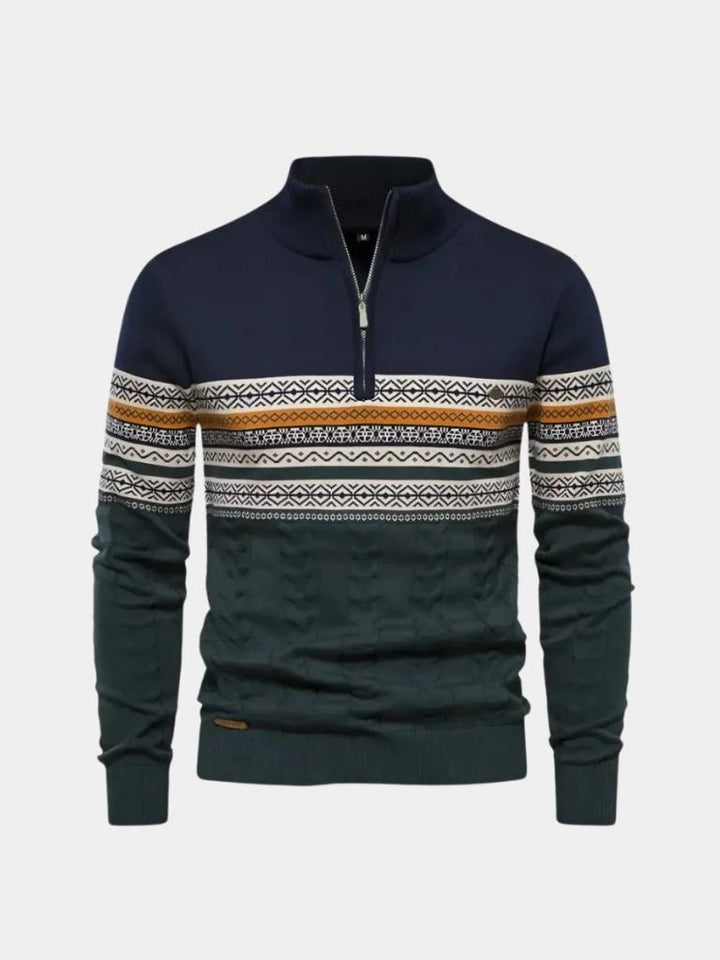Sweater with Half-Zip