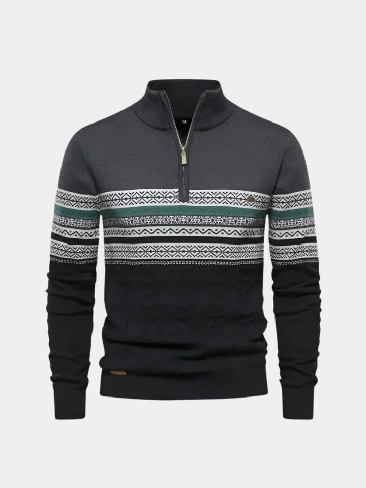 Sweater with Half-Zip
