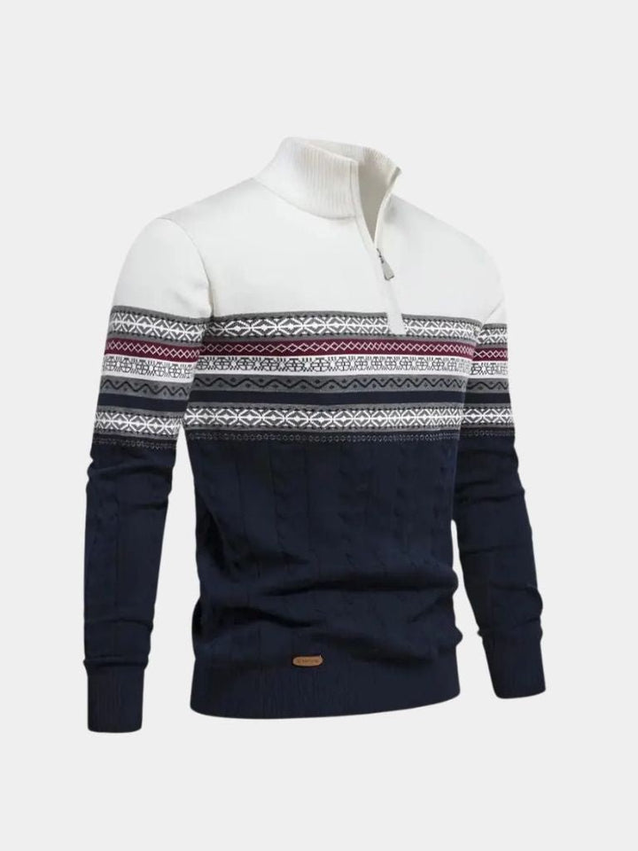 Sweater with Half-Zip
