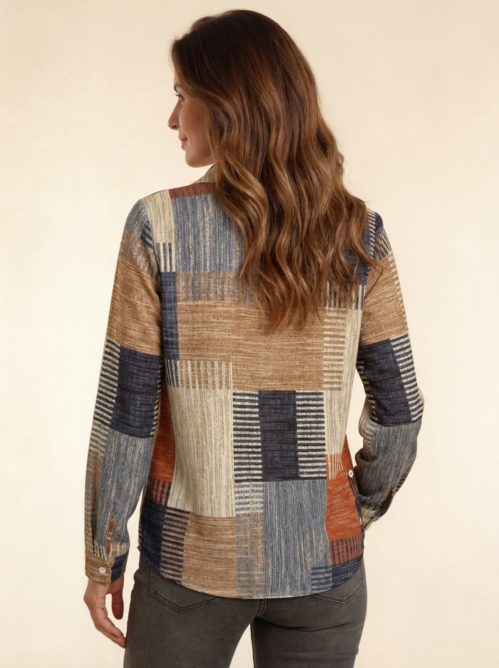 Elena | Casual Long Sleeve Blouse
