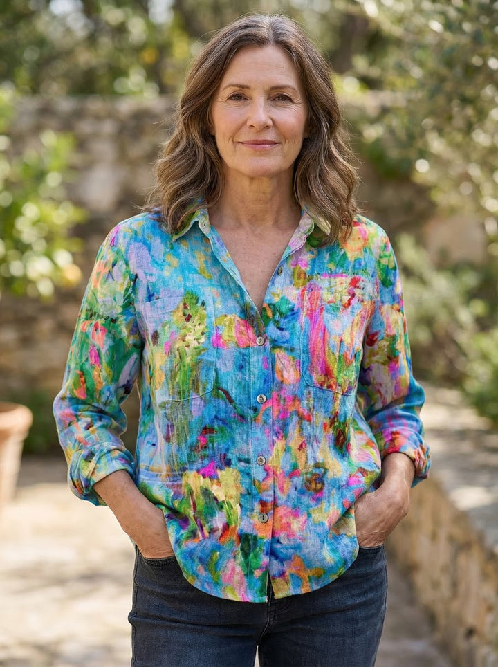 Zara | Colourful Print Blouse