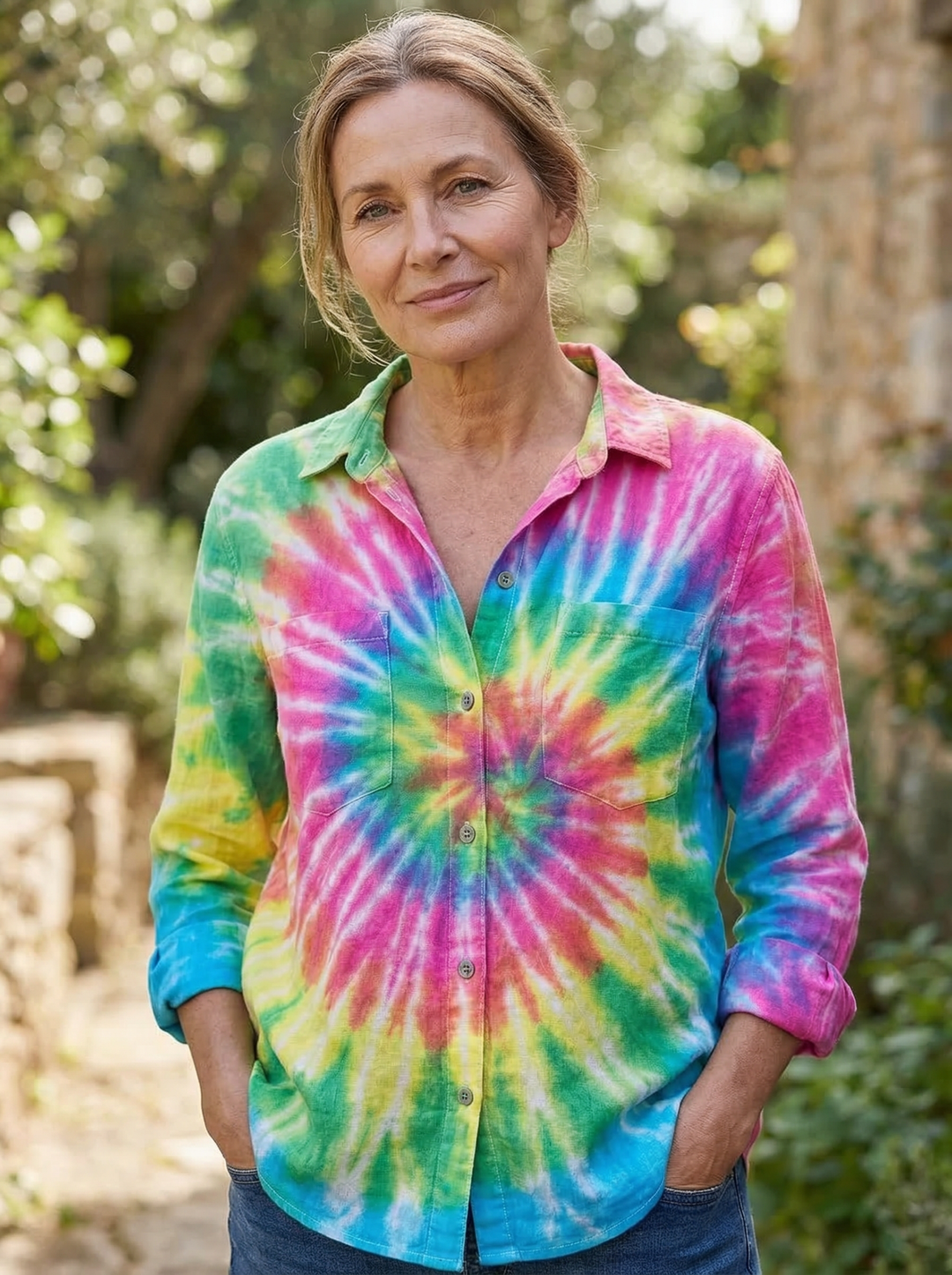 Zara | Colourful Print Blouse