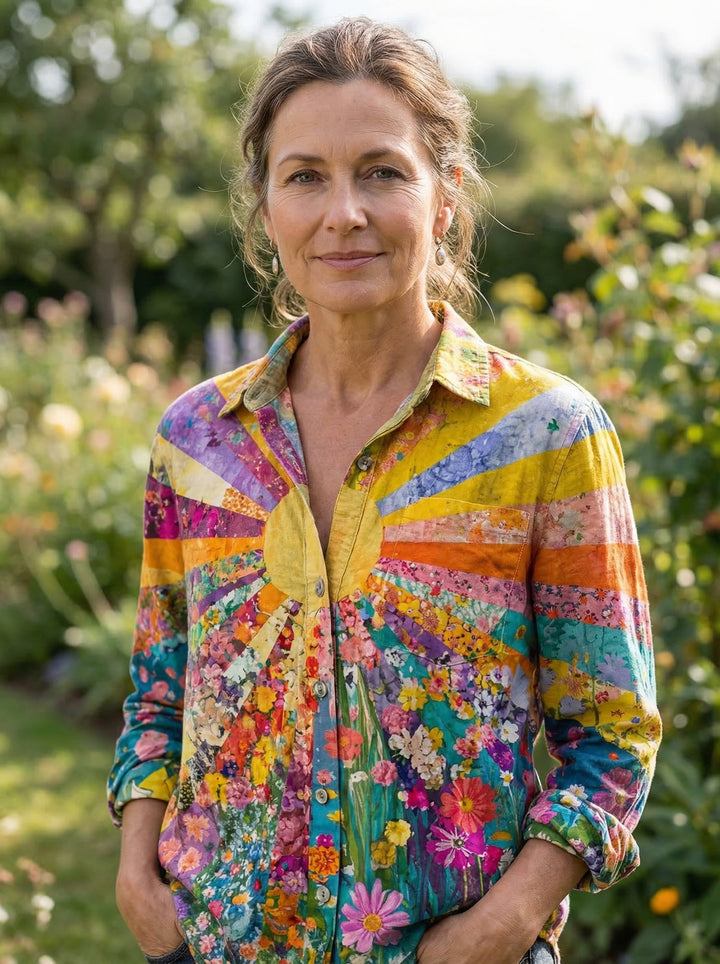 Zara | Colourful Print Blouse