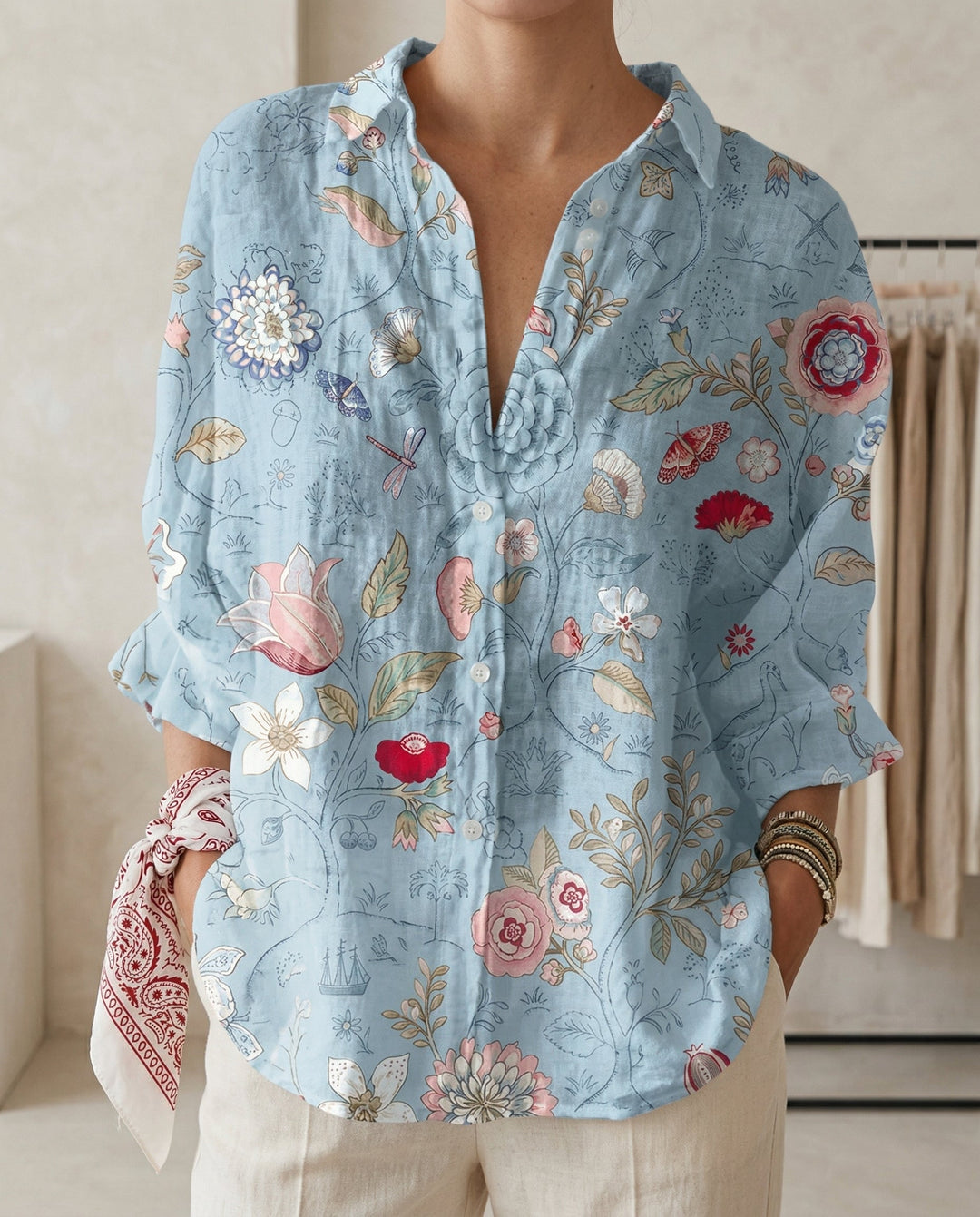 Iona | Garden Blouse
