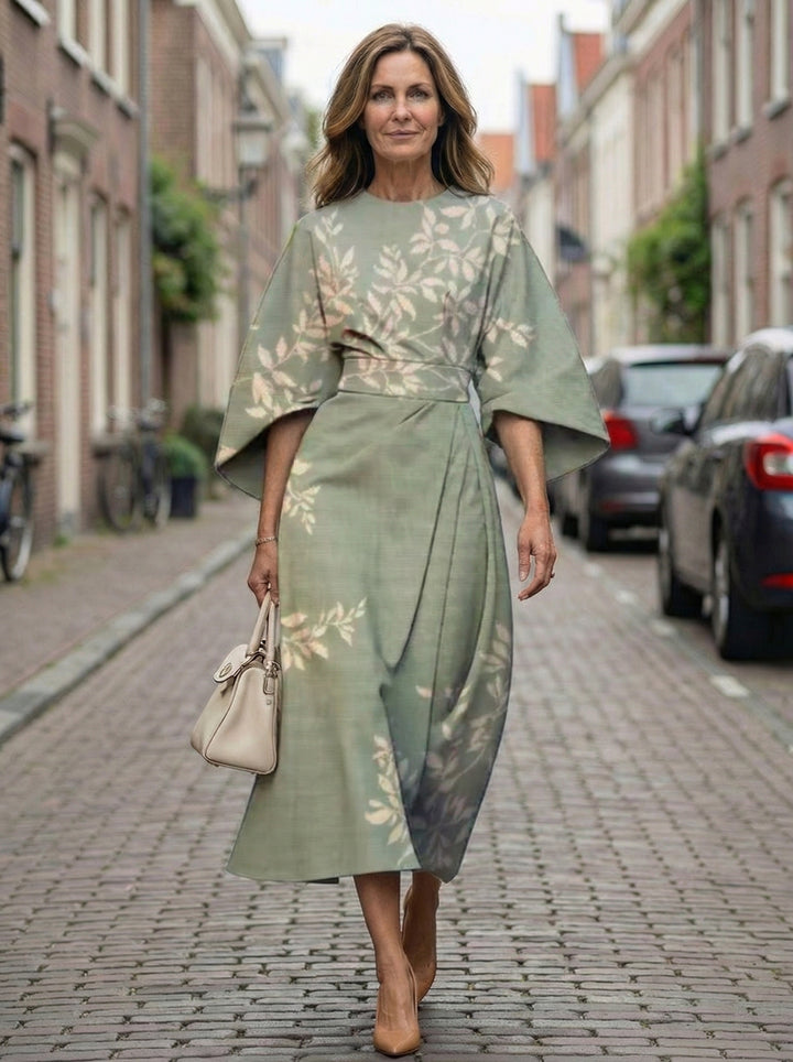 Florence | Floral Midi Dress