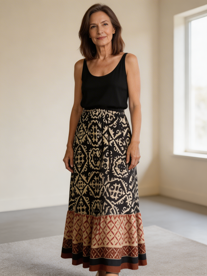 Esme | Boho Maxi Skirt