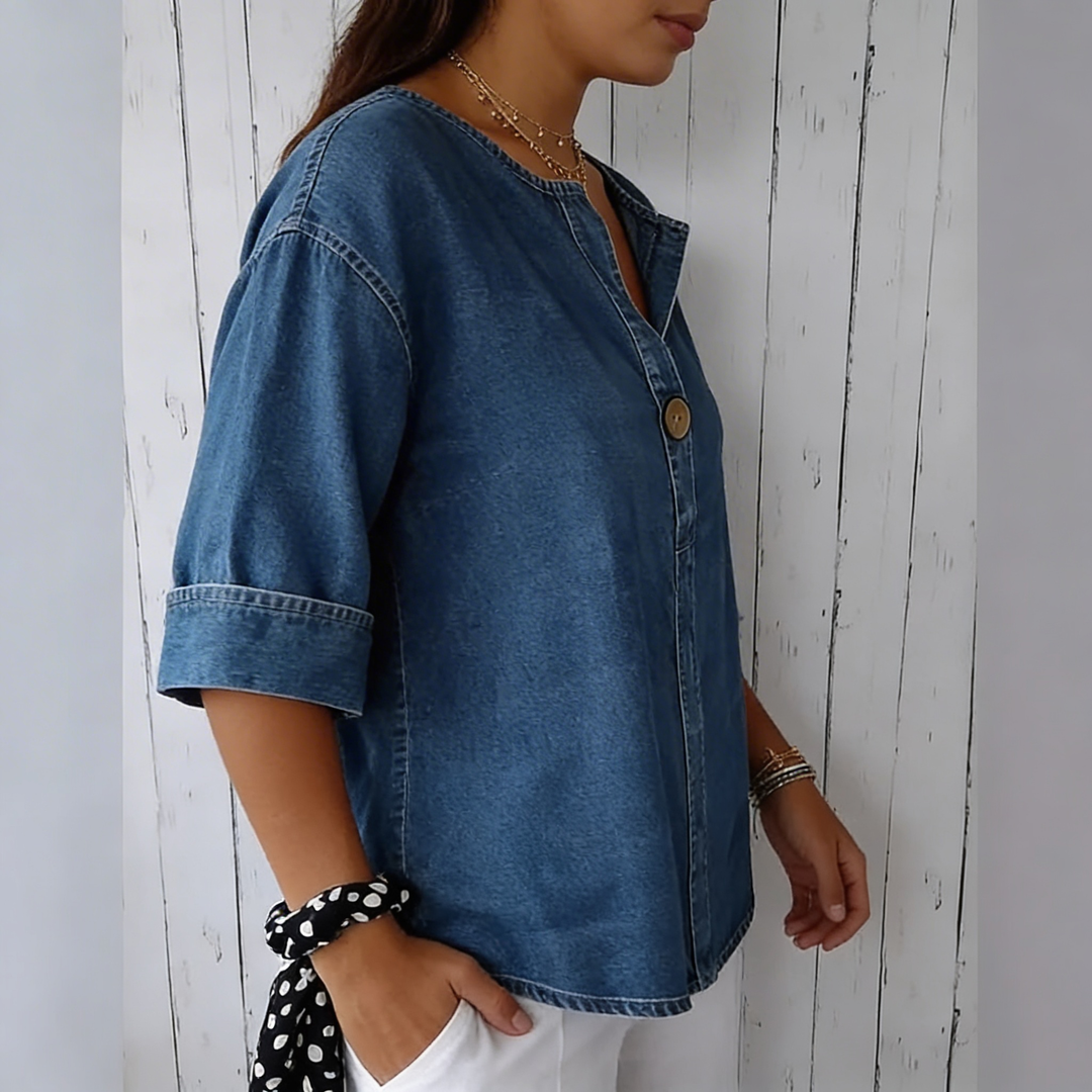 Violetta | Casual Blouse Button