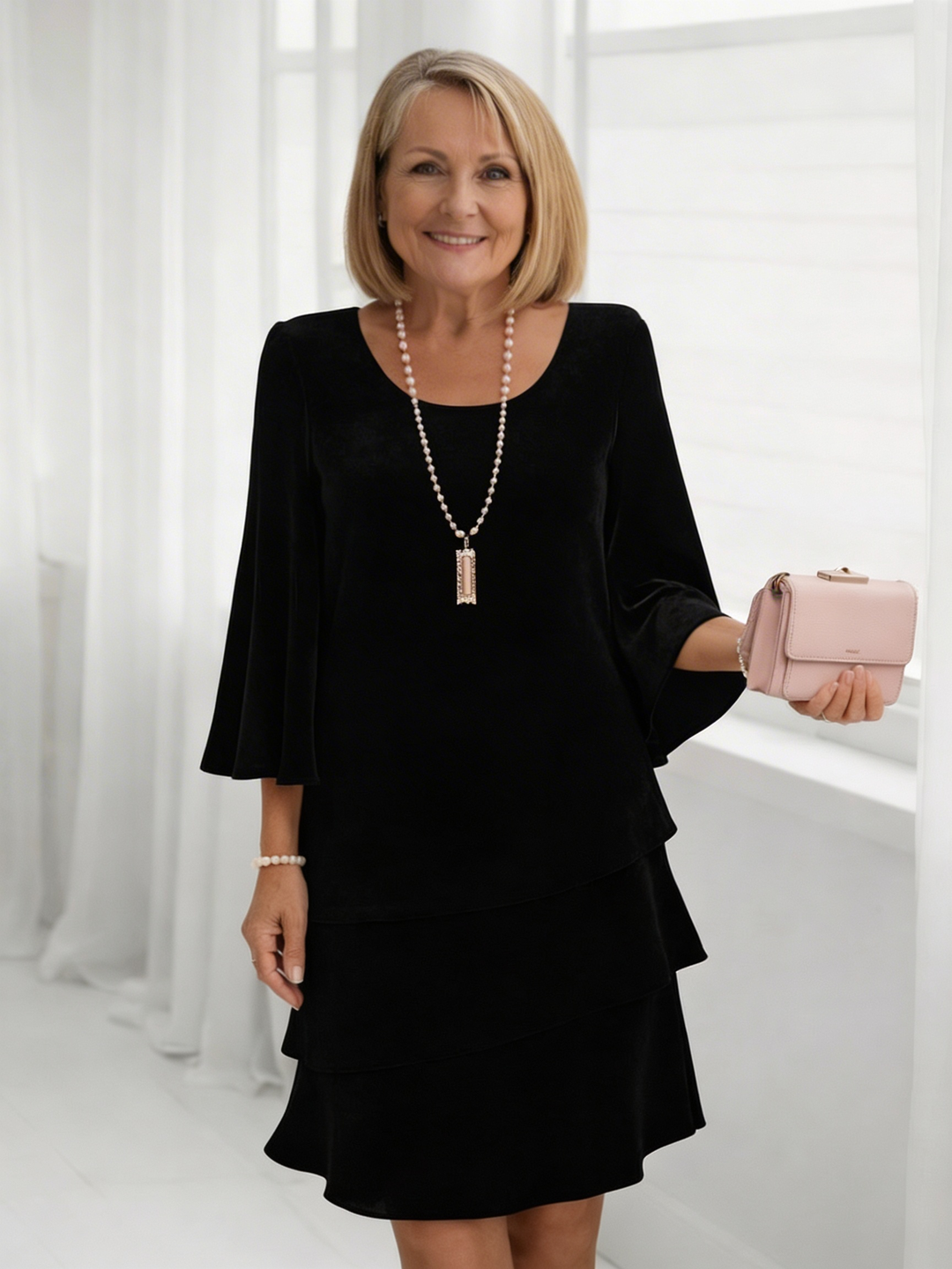 Libby | Spring Round-Neck Dress