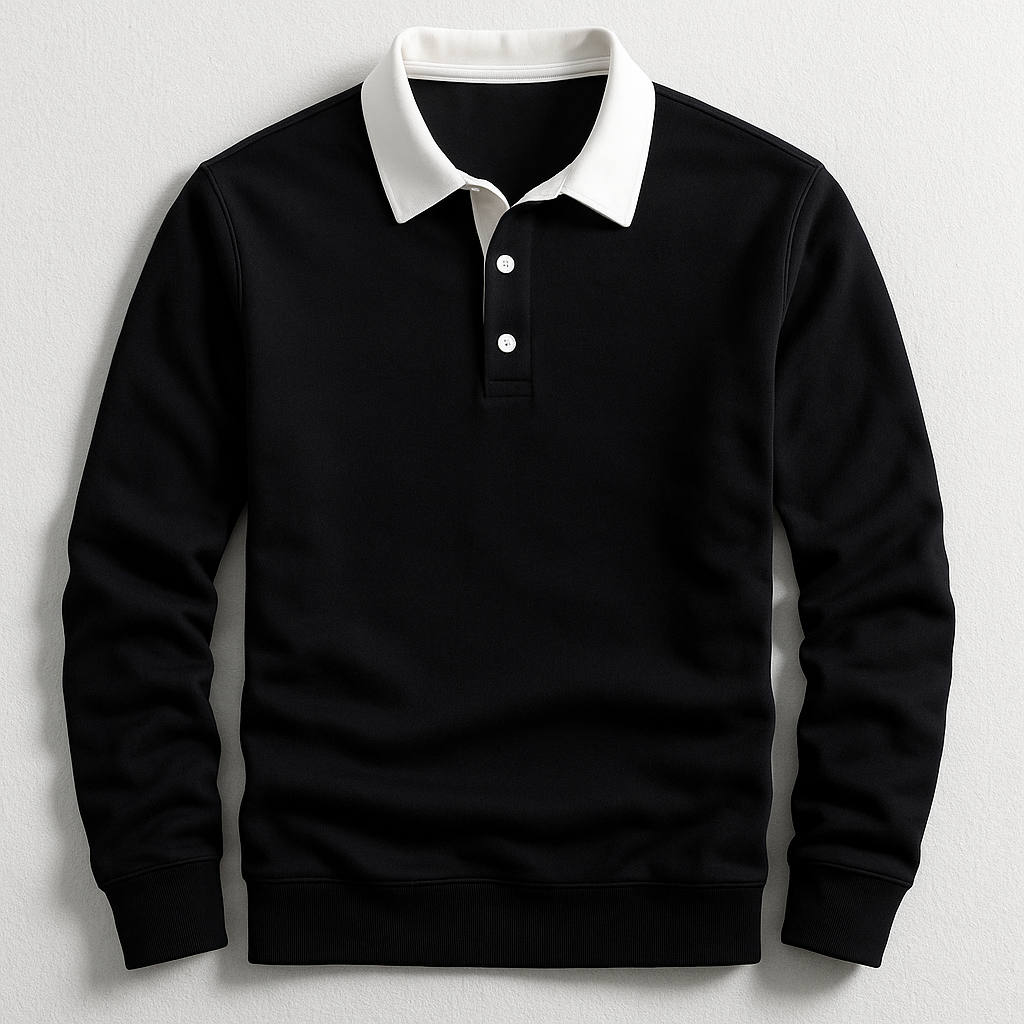 AURENCE | LONG SLEEVE POLO